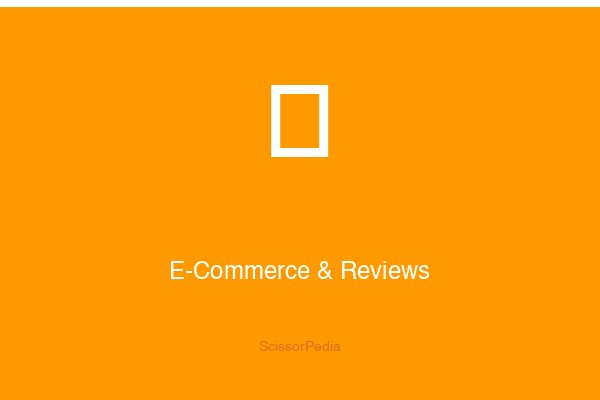 E-Commerce Communities and Review Ecosystems