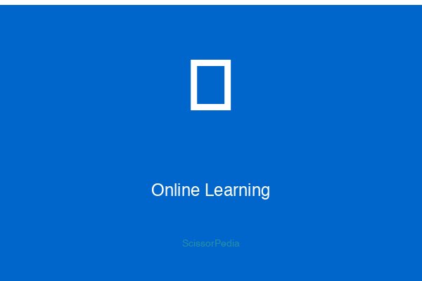 Online Learning Platforms with Scissor Content