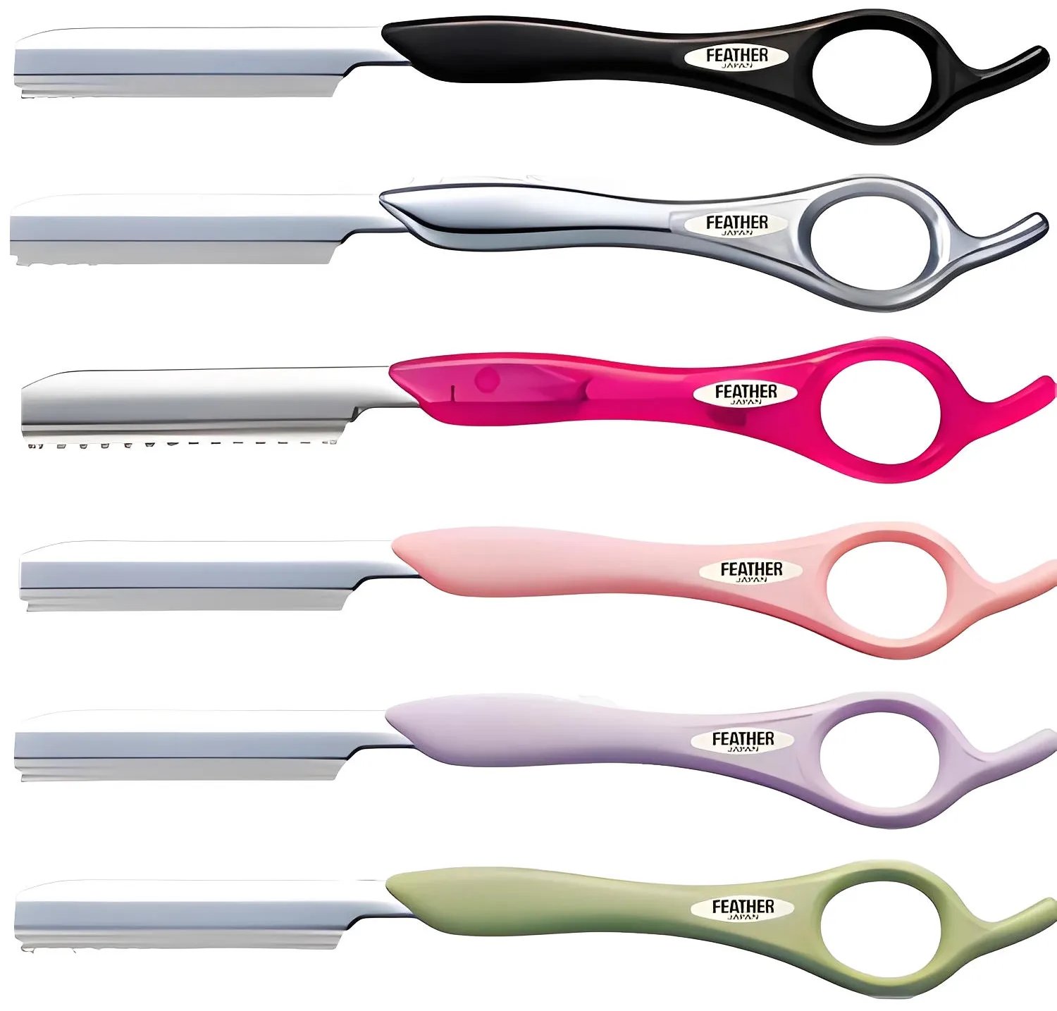 Feather Styling and Texturizing Razor Short Handle