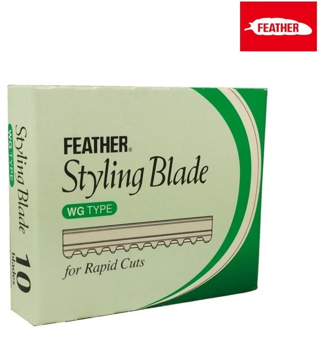Feather WG Blades For Styling Razor