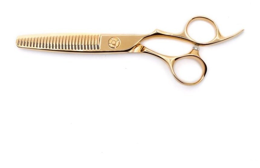 Global Scissors Halcyon Light Rose Gold 6 Inch Thinning Scissor
