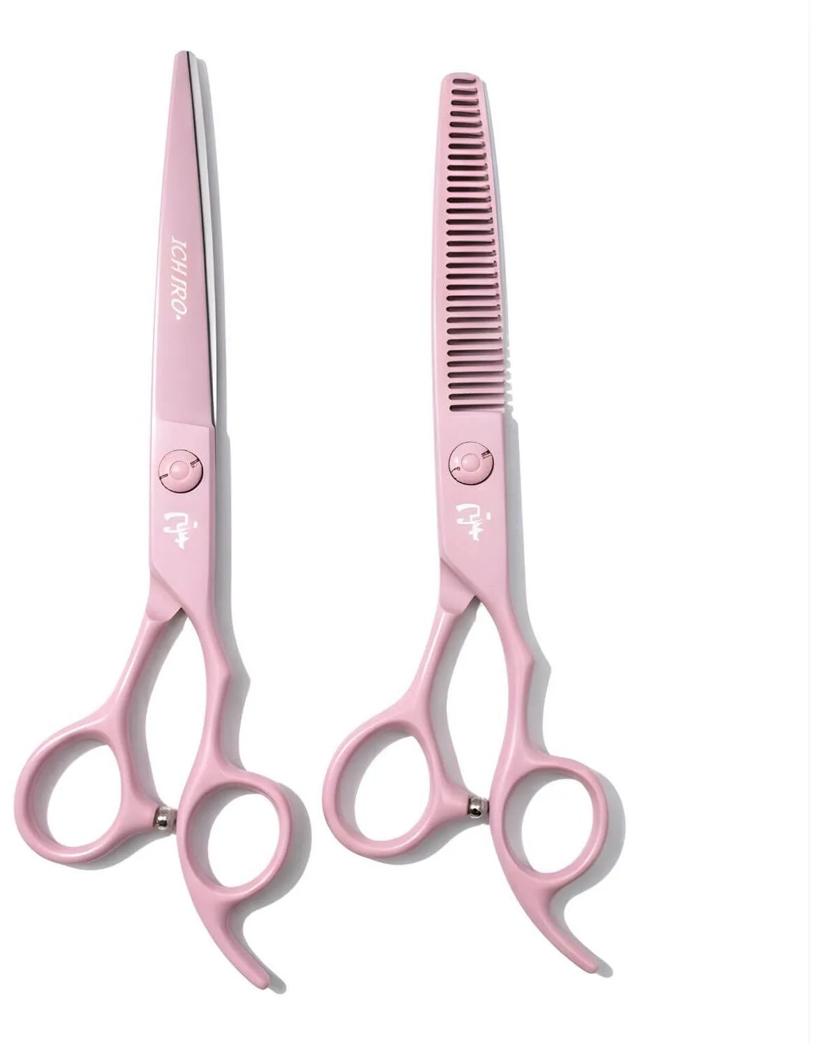 Ichiro Pastel Pink Hair Cutting & Texturizing Shear Set