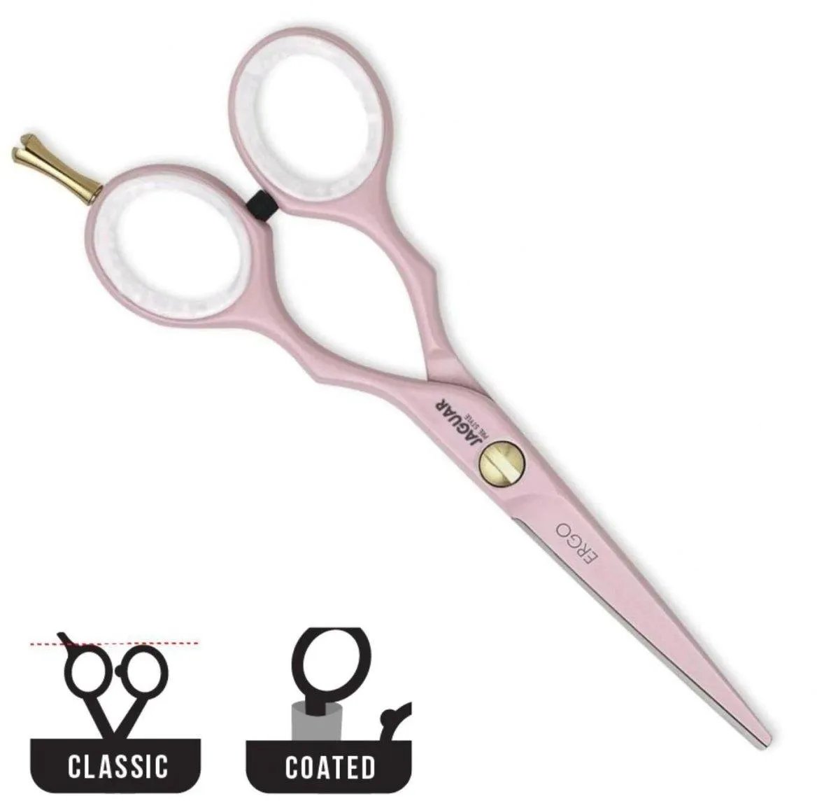 Jaguar Pre Style Ergo Pink Cutting Scissors