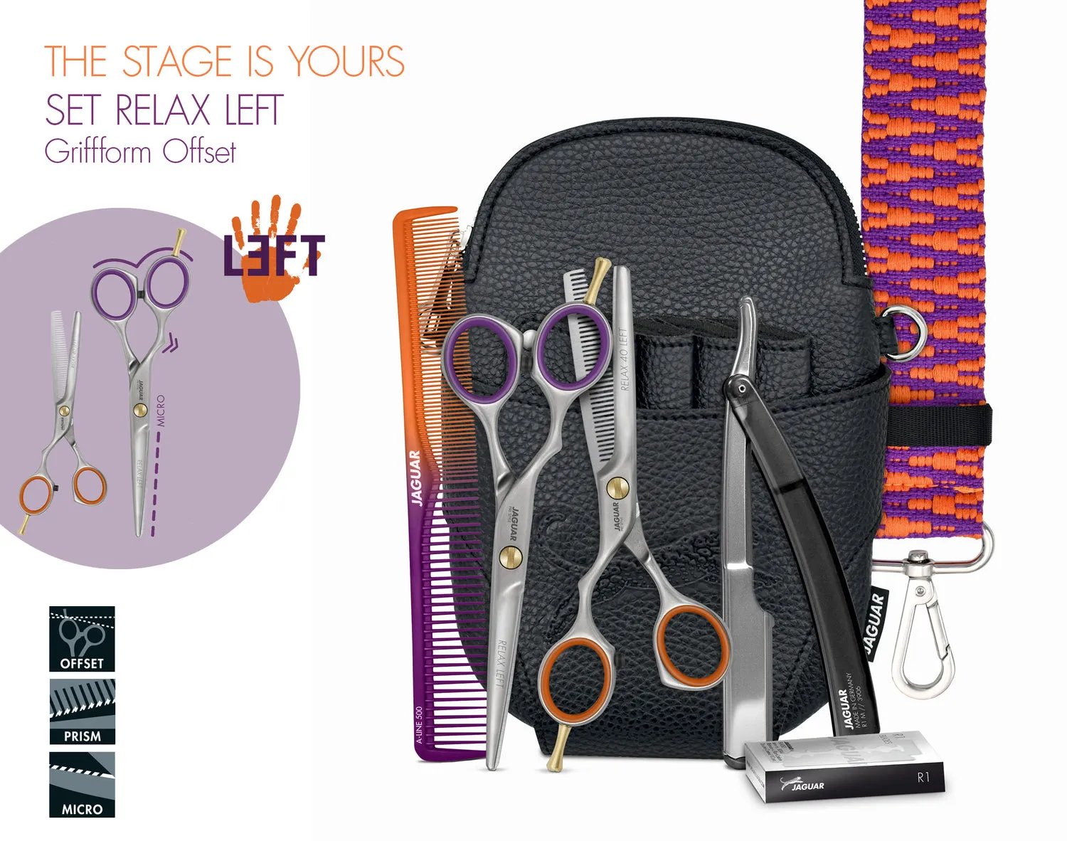 Jaguar Basic Set THE STAGE IS YOURS Relax Scissor Set