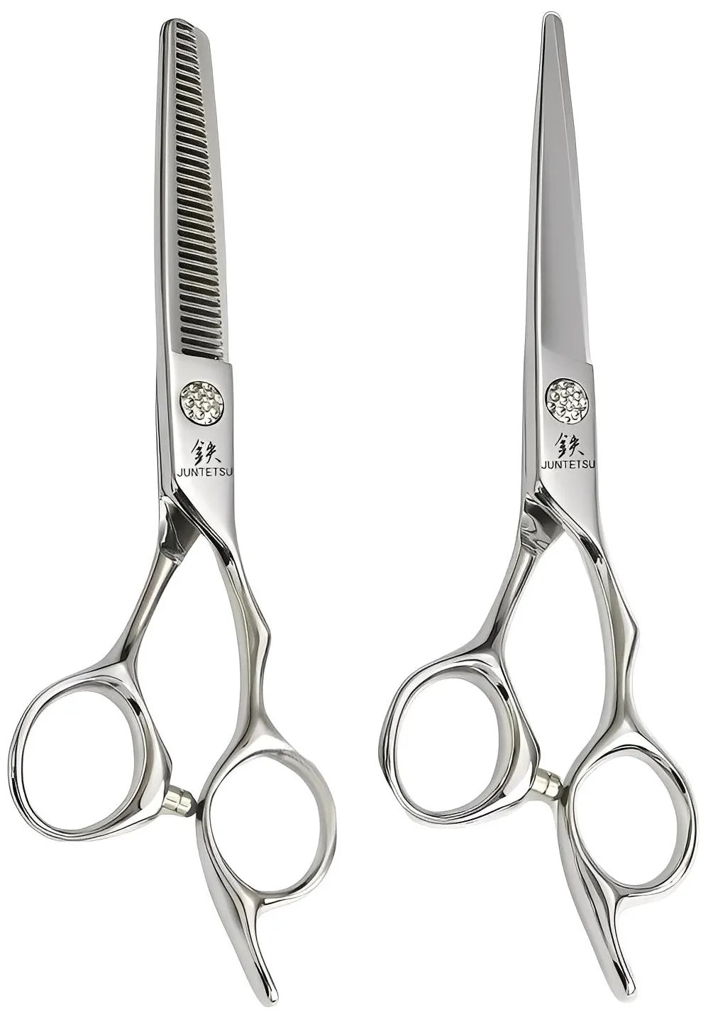Juntetsu Crystal Elite Offset Professional Scissor Set