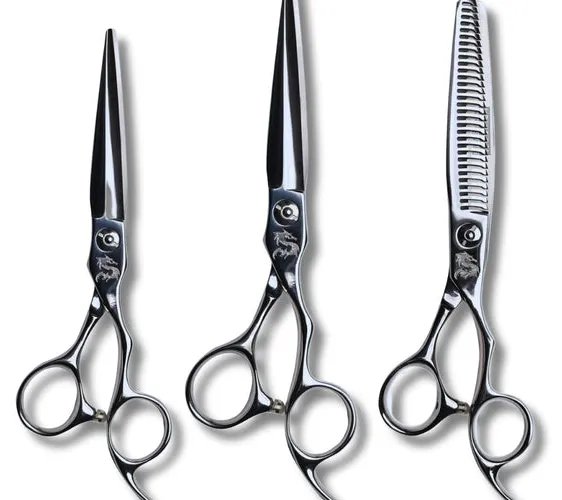 Kamisori Sword Cutting and Thinning MASTER Scissor Set