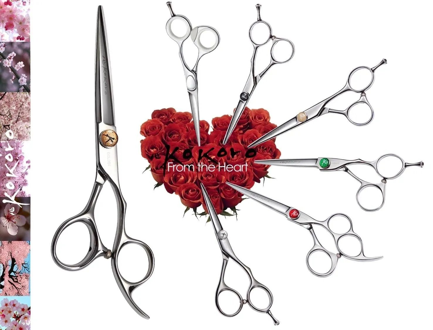 Kokoro Silver Series Cutting Scissors