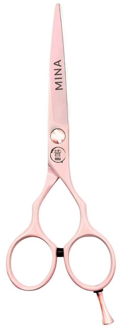 Mina Classic Pastel Pink Hair Cutting Scissors