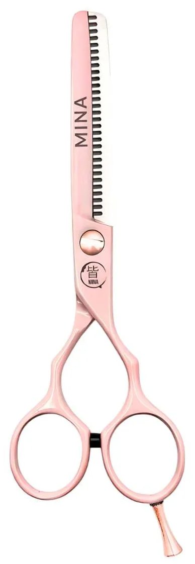 Mina Classic Pastel Pink Thinning Scissors