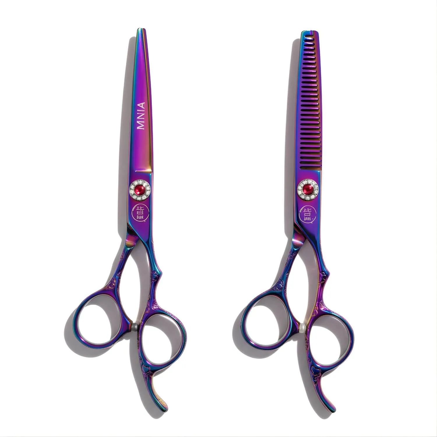 Mina Rainbow II Hairdressing Scissor Set