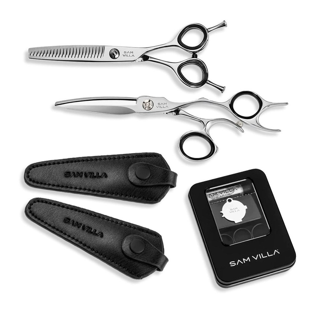 Sam Villa Finishing Shears Kit