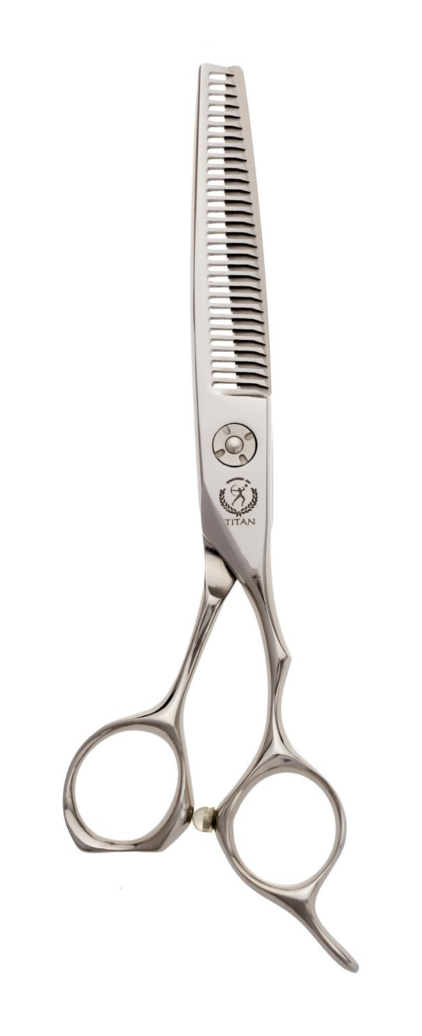 Titan Y16 Japanese Style Offset Hair Thinning Scissors