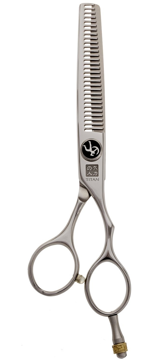 Titan T4630 Offset Hair Thinning Scissors