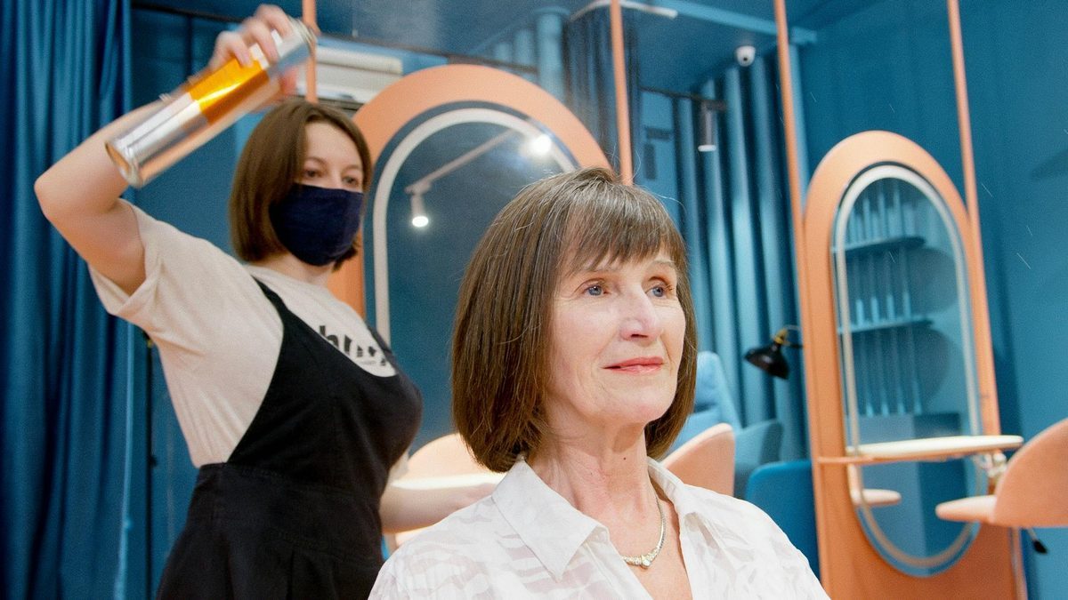 Selection of ergonomic scissor handle designs including offset and swivel types