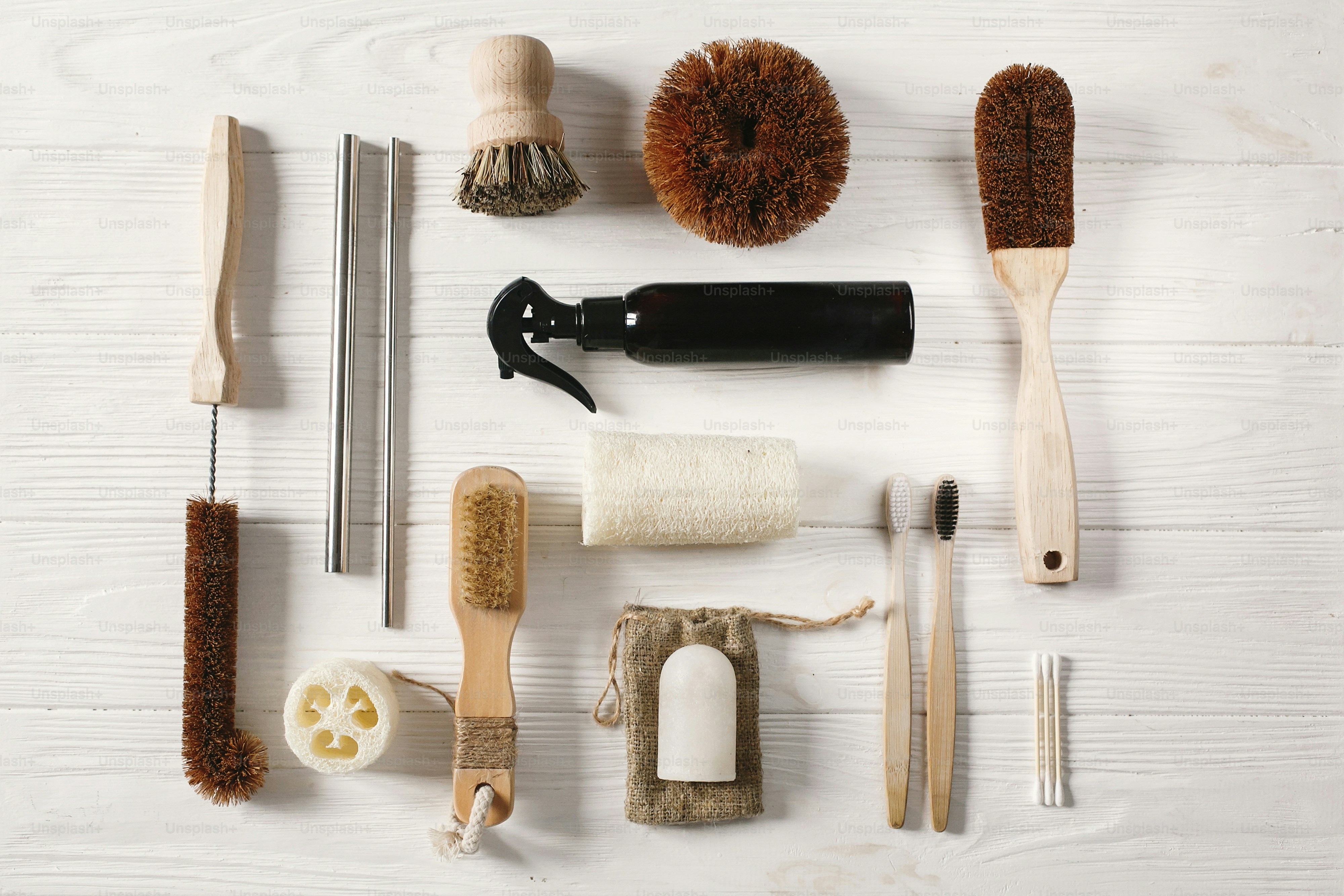 Sanitized salon tools arranged on a clean tray