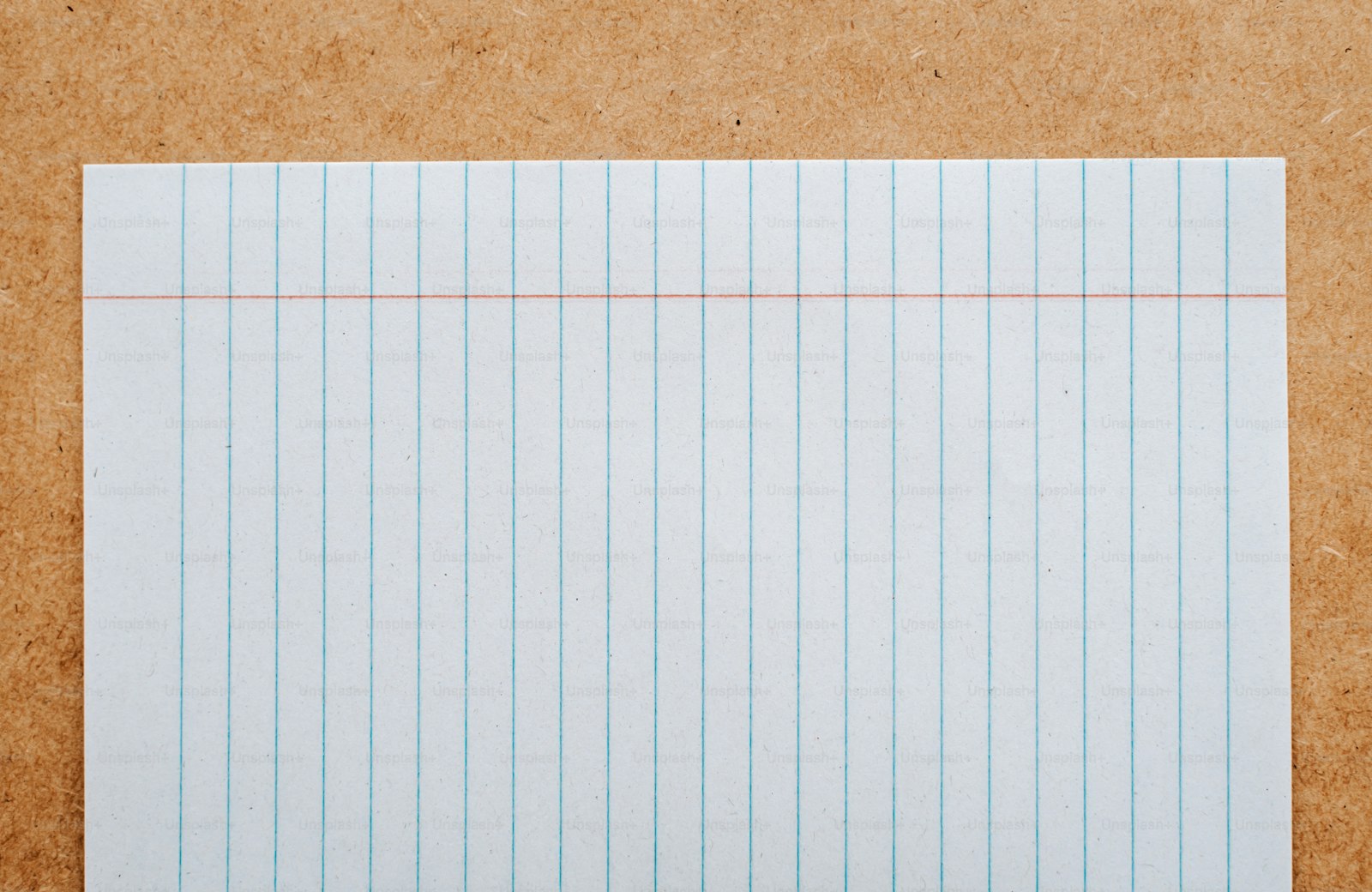 Glossary notes organized on a clean desk
