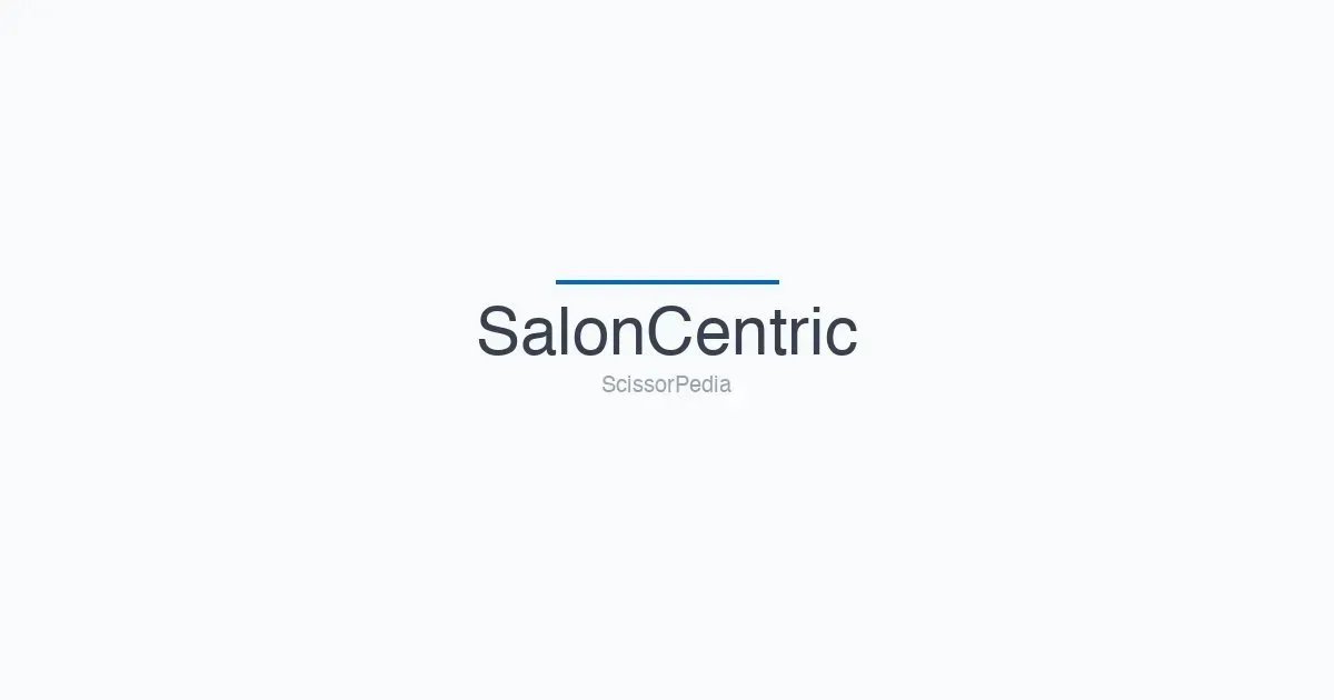 SalonCentric banner