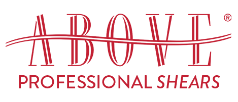 ABOVE PROFESSIONALL SHEARS logo
