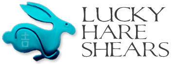 LUCKY HAIR SHEARS logo
