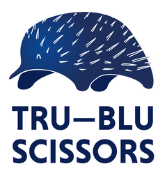 TRU-BLU SCISSORS logo