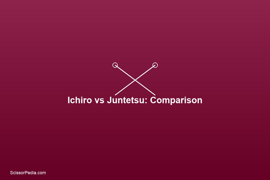 Ichiro vs Juntetsu: Which Japanese Scissors Brand is Right for You?